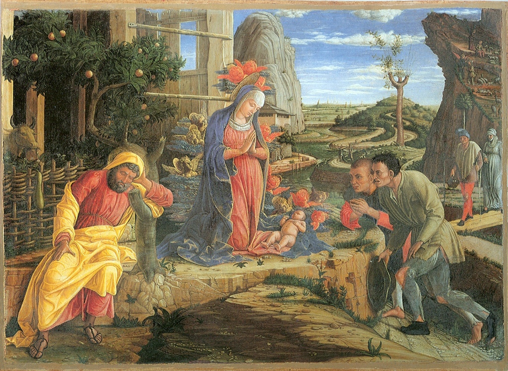 Andrea Mantegna - dorazione Dei Pastori