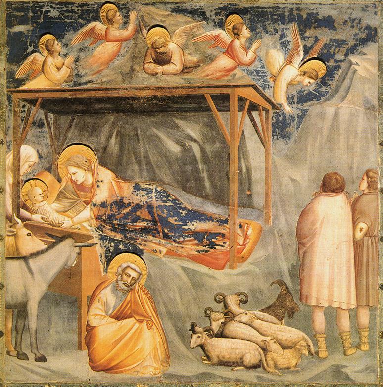 Giotto - Natività Di Gesù - Cappella Degli Scrovegni, Padova